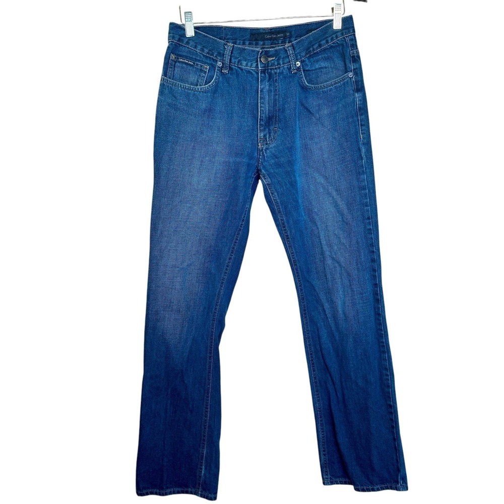 Calvin Klein Boot Cut Jeans 32 x 32‎ Medium Wash Mens